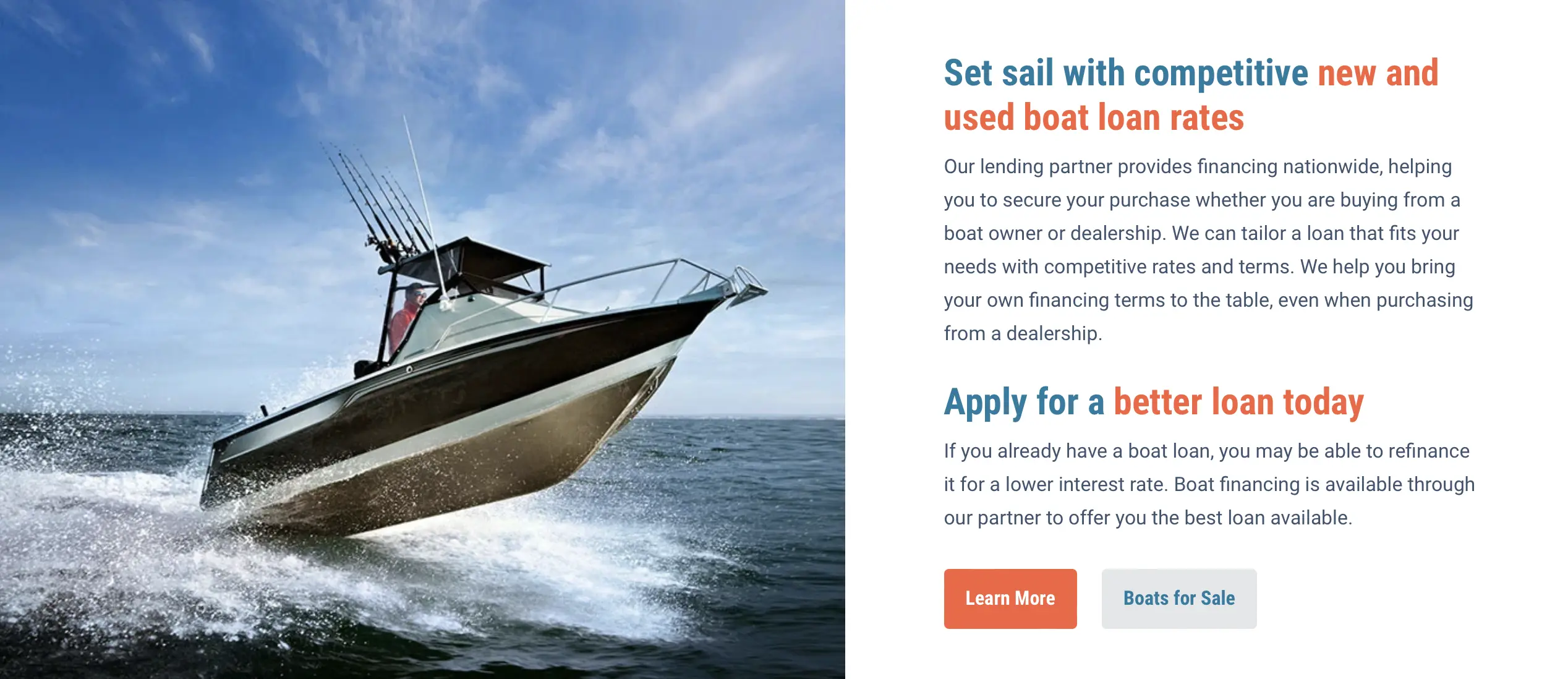 Boat Smarter! – Financing & Insurance For New & Used Boats